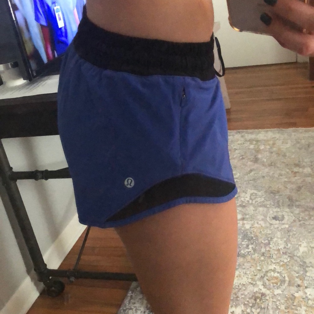 Lululemon running shorts size 2